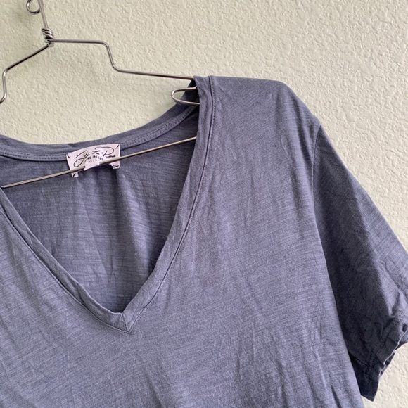 FEEL THE PIECE short sleeve top shirt tee v-neck S - Picture 2 of 9